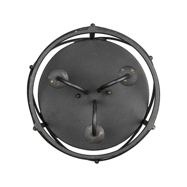 Golden Lighting Alcott 0890-FM 3 Light Flush Mount 2