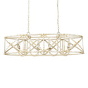 Golden Lighting Alcott 0890-LP 8 Light Linear Pendant 1