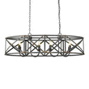Golden Lighting Alcott 0890-LP 8 Light Linear Pendant