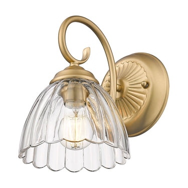 Golden Lighting Audra 6952-1W 1 Light Wall Sconce