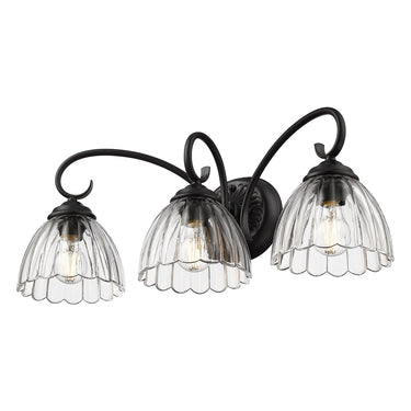 Golden Lighting Audra 6952-BA3 3 Light Vanity Light