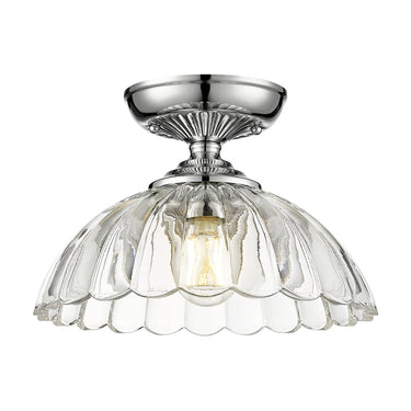 Golden Lighting Audra 6952-SF 1 Light Semi-flush 1
