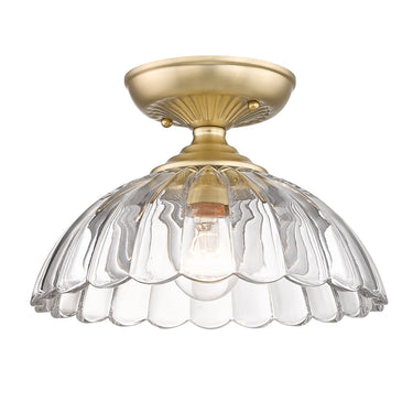 Golden Lighting Audra 6952-SF 1 Light Semi-flush