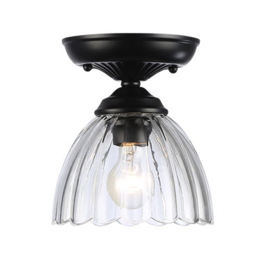 Golden Lighting Audra 6952-SF7 1 Light Semi-Flush