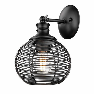 Golden Lighting Calypso 6802-1W 1 Light Wall Sconce
