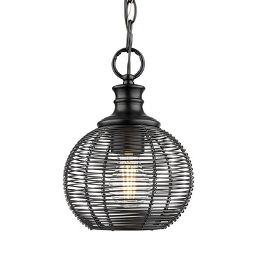 Golden Lighting Calypso 6802-M1L 1 Light Mini Pendant
