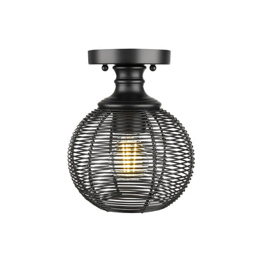Golden Lighting Calypso 6802-SF 1 Light Semi-flush 1