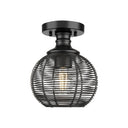 Golden Lighting Calypso 6802-SF 1 Light Semi-flush