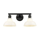 Golden Lighting Carver 0305-BA2 2 Light Vanity Light 1
