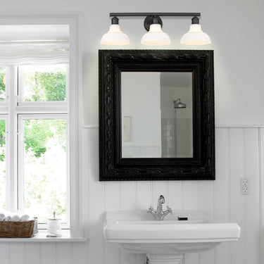 Golden Lighting Carver 0305-BA3 3 Light Vanity Light 1