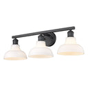 Golden Lighting Carver 0305-BA3 3 Light Vanity Light