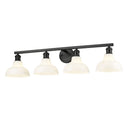 Golden Lighting Carver 0305-BA4 4 Light Vanity Light