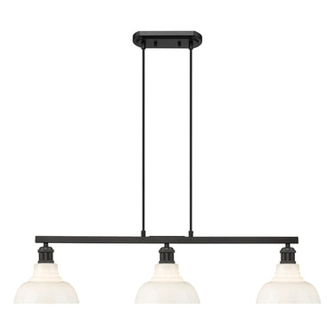 Golden Lighting Carver 0305-LP 3 Light Linear Pendant