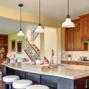 Golden Lighting Carver 0305-S 1 Light Mini Pendant 5