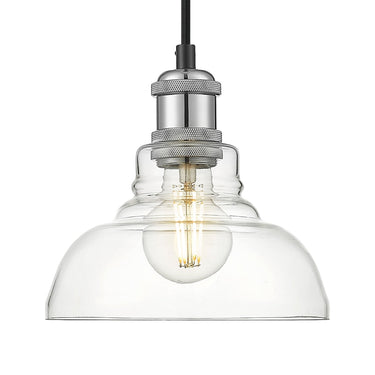 Golden Lighting Carver 0305-S 1 Light Mini Pendant 3