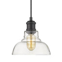 Golden Lighting Carver 0305-S 1 Light Mini Pendant