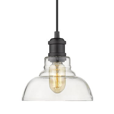 Golden Lighting Carver 0305-S 1 Light Mini Pendant