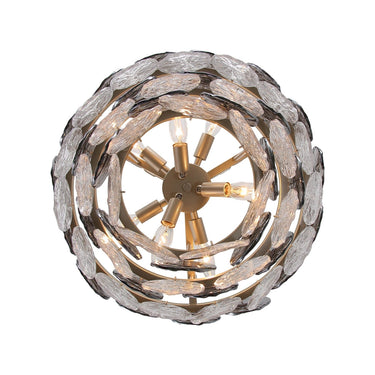 Golden Lighting Cascada 6007-20 8 Light Pendant 3