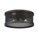 Golden Lighting Channing 3168-FM11 2 Light Flush Mount