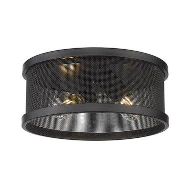 Golden Lighting Channing 3168-FM11 2 Light Flush Mount
