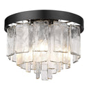 Golden Lighting Ciara 1768-FM 3 Light Flush Mount