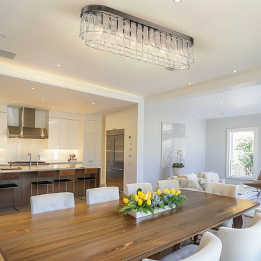 Golden Lighting Ciara 1768-FM42 6 Light Flush Mount 3