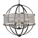 Golden Lighting Colson 3167-9 9 Light Chandelier 1