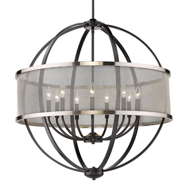 Golden Lighting Colson 3167-9 9 Light Chandelier 1