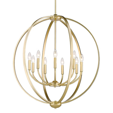 Golden Lighting Colson 3167-9 9 Light Chandelier 3