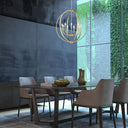 Golden Lighting Colson 3167-9 9 Light Chandelier 6