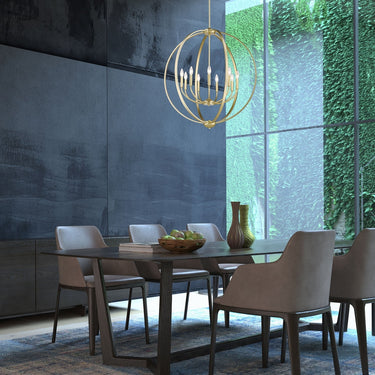 Golden Lighting Colson 3167-9 9 Light Chandelier 6