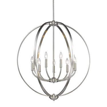 Golden Lighting Colson 3167-9 9 Light Chandelier 4