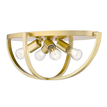 Golden Lighting Colson 3167-FM24 4 Light Flush Mount 1