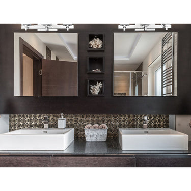Golden Lighting DDDD-BA3 Maddox 3 Light Bath Vanity in Opal - Crescent Harbor