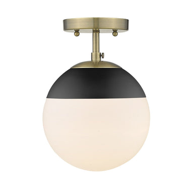 Golden Lighting Dixon 3218-SF 1 Light Semi-flush 1