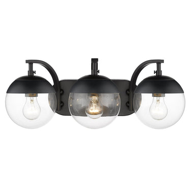 Golden Lighting Dixon 3219-BA3 3 Light Vanity Light