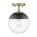 Golden Lighting Dixon 3219-SF 1 Light Semi-flush