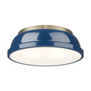 Golden Lighting Duncan 3602-14 2 Light Flush Mount 1
