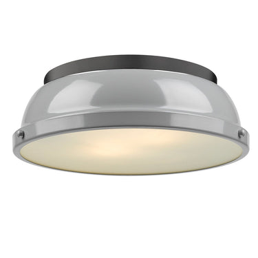 Golden Lighting Duncan 3602-14 2 Light Flush Mount 2