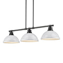 Golden Lighting Duncan 3602-3LP 3 Light Linear Pendant 7
