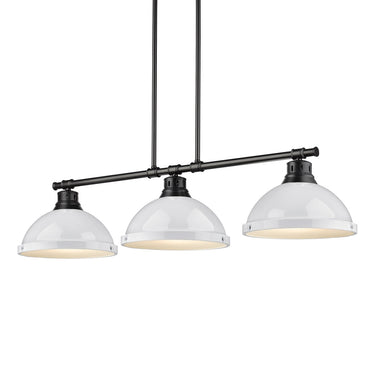 Golden Lighting Duncan 3602-3LP 3 Light Linear Pendant 7