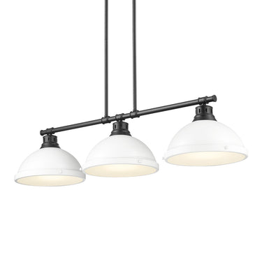 Golden Lighting Duncan 3602-3LP 3 Light Linear Pendant 8