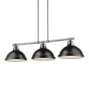 Golden Lighting Duncan 3602-3LP 3 Light Linear Pendant 9