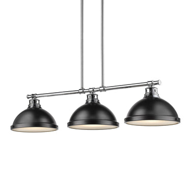 Golden Lighting Duncan 3602-3LP 3 Light Linear Pendant 9