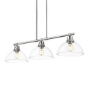 Golden Lighting Duncan 3602-3LP 3 Light Linear Pendant 10