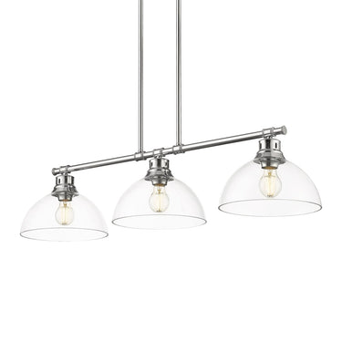 Golden Lighting Duncan 3602-3LP 3 Light Linear Pendant 10