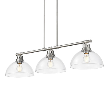 Golden Lighting Duncan 3602-3LP 3 Light Linear Pendant 12