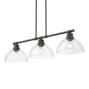Golden Lighting Duncan 3602-3LP 3 Light Linear Pendant 20