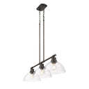 Golden Lighting Duncan 3602-3LP 3 Light Linear Pendant 14