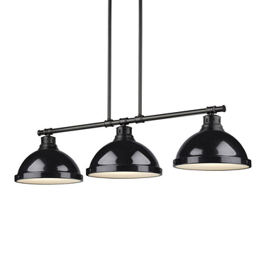 Golden Lighting Duncan 3602-3LP 3 Light Linear Pendant 2